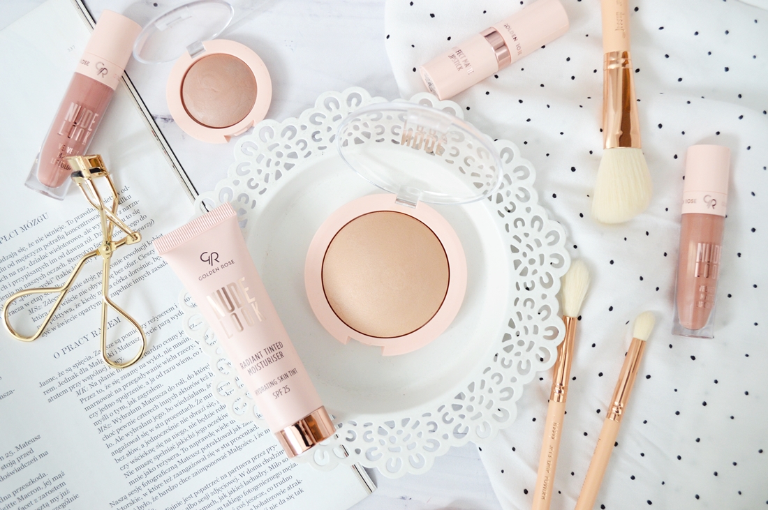 golden rose nude look puderek